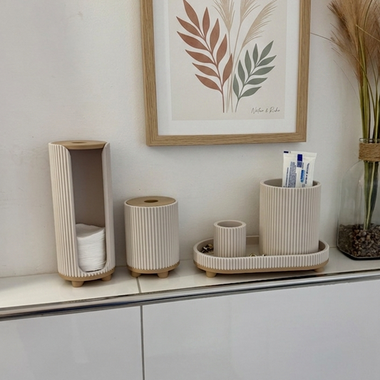 Lavos Badezimmer-Set, 5-tlg.